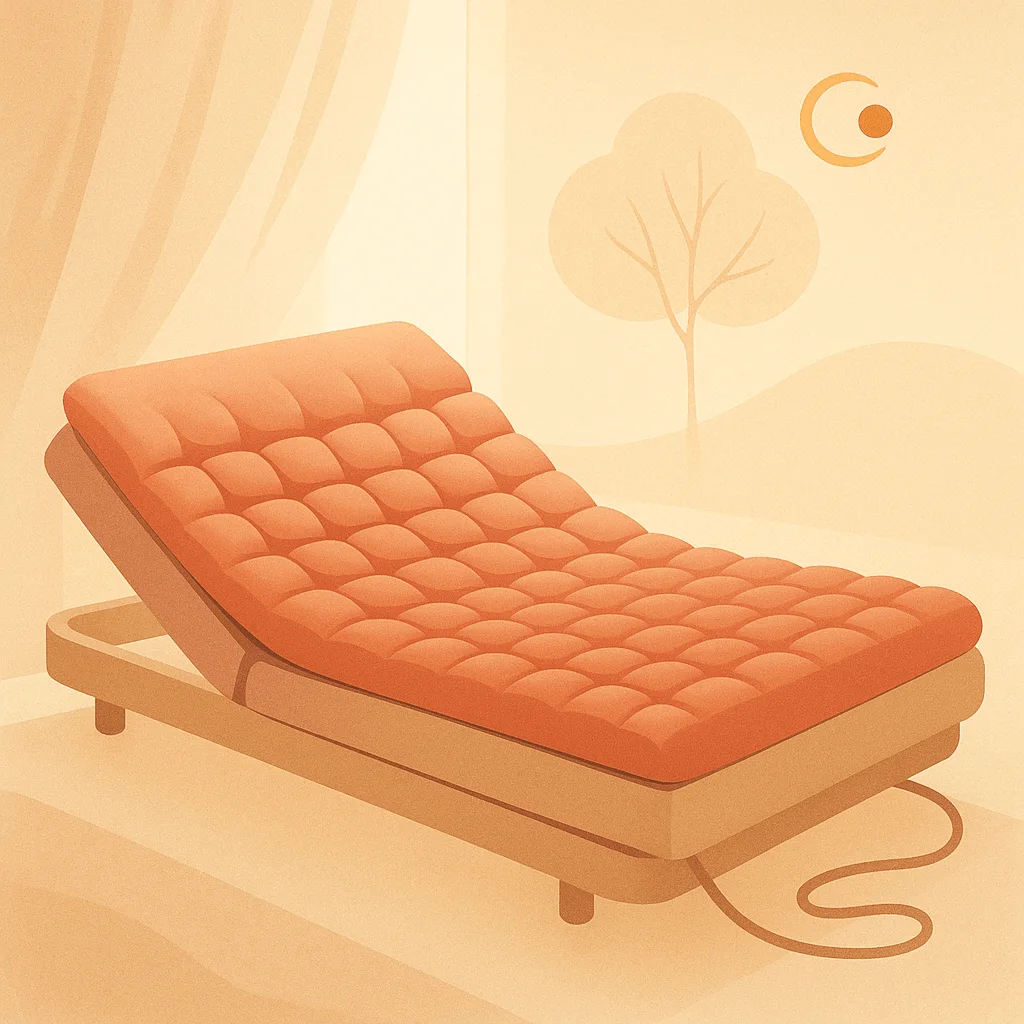 Matelas anti-escarres à pression alternée avec compresseur