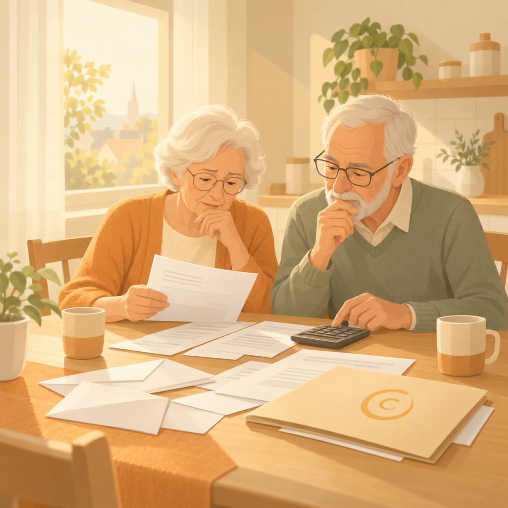 Couple recherchant des aides pour une petite pension en Wallonie